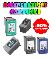 RIGENERAZIONE CARTUCCE