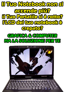 RIPARAZIONE NOTEBOOK